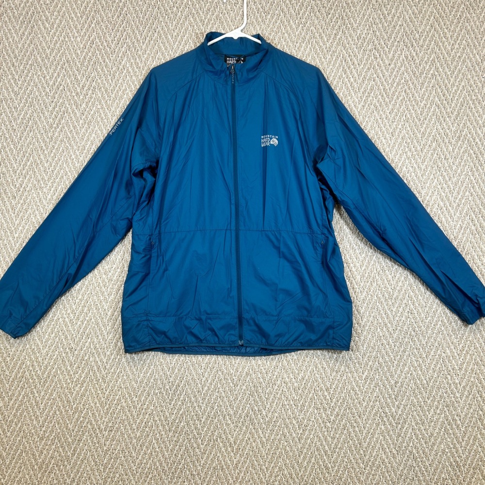 Mountain Hardwear Jacket Mens Large Blue Kor AirShell Pertex Hiking Huckberry